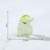 Nuevo producto transfronterizo: figuras luminosas y lindas de Santa Claus, adorables decoraciones DIY, adornos colgantes y figuras de paisajes en miniatura