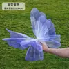Decoração de Asas de Borboleta Tridimensionais Coloridas em Gradiente para Acessórios de Vitrine, Design de Borboleta Multicolorido para Celebrações de Casamento