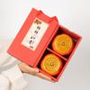 Creativo ¡Que Todos Tus Deseos Se Hagan Realidad Cerámica Caqui Recipiente para Té Adorno Tamaño Pequeño Almacenamiento de Té Doméstico Duplica las Cosas Buenas Caja de Regalo Souvenir