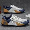 Zapatos de hombre de caña alta, nuevas zapatillas casual de cuero para primavera y otoño, suela blanda, antideslizantes, sin cordones para conducir, mocasines A-Gan