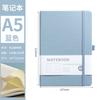 Libreta de Correa Transfronteriza Personalizada Patrón de Tela Engrosada Línea Horizontal Negocios Oficina Libro de Mano Traje Cuaderno de Cuero