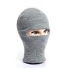 En Stock Al Por Mayor Gorro de Punto Acrílico con Ala Ancha para Ciclismo de Un Agujero Máscara de Viento Invierno Estilo Pirata Gorro de Lana para Esquiar
