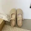 Nuevos Zapatos de Moda Primavera y Verano 2025 para Mujer, Zapatos Individuales de Suela Suave y Boca Baja, Estilo Hada Suave Retro, Zapatos Mary Jane Casuales y Versátiles para Mujer