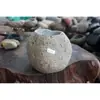 Macetas Pequeñas de Inspiración Zen, Macetas de Piedra, Macetas para Suculentas, Macetas para Juncos, Macetas para Hierba del Dinero, Macetas de Piedra Natural para Acuarios, Macetas Creativas para Narcisos