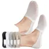 Calcetines de verano finos para hombre tipo calcetín tobillero de seda helada, antideslizantes, invisibles con suelas de algodón puro, calcetines cortos para hombre, calcetines invisibles de corte bajo
