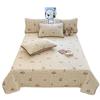 Estilo de Volumen de Carrera Otoño e Invierno, Una Cara de Terciopelo y Otra Cara de Hilo de Doble Capa Acolchado Manta Acolchada para Cama, Sábanas para Dormitorio de Estudiantes, Funda para Cama Tatami Kang