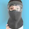 Óculos de Ciclismo à Prova de Vento e Máscara Facial para Calor e Proteção - Máscara Facial Anticongelante para Entregadores/Pesca (Removível e lavável)