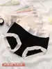 Bragas Suaves Originales para Mujer Ropa Interior de Modal Femenina Color Sólido Braguitas de Cintura Alta Bragas para Dama Venta al por Mayor Ropa Interior sin Marca