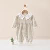 Mamelucos para Bebé, Ropa de Salida de Primavera y Otoño, Ropa para Gatear de Terciopelo Suave Categoría a para Bebé Niña, Ropa de Algodón Puro para Recién Nacido