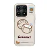 Funda de Teléfono Xiaomi 17max de Coco Pintada a Mano Simple Aplicable Nueva Protección de Borde Completo xm17 con Correa de Mano Dibujo Animado Creativo