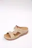 Sandalias de cuña casuales huecas de nuevo estilo para mujer talla grande, primavera y verano, para exteriores, sandalias de playa de exportación