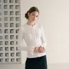 Camiseta interior de punto hueca con volantes blancos estilo coreano para mujer, suéter ajustado de otoño e invierno, top interior de alta gama