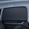 Película Protetora Solar Magnética para Vidro de Carro Protetor Solar Isolamento Térmico Cortina de Carro Privacidade Janela Lateral Prata Titânio Carro SUV Fileira Dianteira