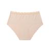 Ropa interior sin costuras con borde ondulado y explosiones transfronterizas de Amazon para mujer, bragas de cintura alta con encaje sexy de estilo europeo y americano.