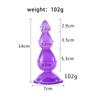 Plug anal de noite longa suprimentos para adultos expansor anal gay próstata tesoura de comércio exterior parte de trás da mão puxar contas fabricantes de plug anal