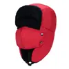 Chapéu Lei Feng Personalizado à Prova de Frio de Inverno Acolchoado com Forro de Lã para Homens e Mulheres Proteção de Orelha para Exterior Chapéu de Algodão Quente Chapéu com Máscara de Inverno