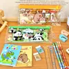 Set de Papelería de Lápices de Dibujos Animados para Niños - Regalo de Alto Valor para el Regreso a Clases para Preescolar, Regalo de Recompensa para Toda la Clase, Pequeño Regalo