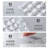 Bolsa de Hielo Desechable Auto Sellante Molde de Hielo Casero Dispositivo de Congelación Rápida para Bebidas Frías Molde para Cubitos de Hielo