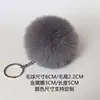 Chaveiro de Pom-Pom Colorido de Pelo Sintético de Coelho Rex Enfeite para Pendurar no Carro Acessório de Bolsa Brinquedo para Interior de Carro Acessório Vendas em Lote Misto Suportadas