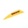Pluma protectora de ranura de aire ACC, pluma de flecha de plástico rápida, accesorios DIY para arco y flecha