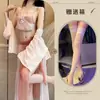 Lingerie Sexy Feminina Estilo República da China Conjunto Sexy Retrô Hanfu Tentação Transparente Faixa de Barriga Clássica Conjunto de Pijama Feminino