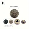 Artículos de Cuero, Bolsos, Ropa de Tela, Adecuado para Modelo 633 de Cuatro Botones Botones de Presión Hechos a Mano DIY, Botones Ocultos, Botones de Presión, Botones Retro