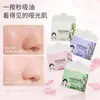 Papel matificante para o rosto em caixa, adequado para estudantes, para remover oleosidade e absorver o suor, papel facial portátil com fragrância de chá verde para homens e mulheres, para retoques