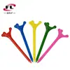 Tee de Golf Poder de Buda Tee de Golf Atómico Molecular Creativo Base Triangular para Tee Tee de Golf