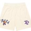 Pantalones cortos de marca de moda estadounidense, pantalones cortos deportivos casuales de malla IP, pantalones cortos de entrenamiento para correr y baloncesto hasta la rodilla para hombres y mujeres.