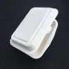 Caixa de Almoço Descartável Biodegradável Caixa para Levar 450600ml Caixa de Polpa de Hambúrguer Material Ecológico