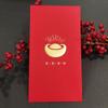 Envelopes Vermelhos Prontos com Estampagem Dourada Simples e Auspiciosos para Venda por Atacado com Logotipo, Cartões Vermelhos Universais, Envelopes Vermelhos Criativos de Ano Novo para o Festival da Primavera