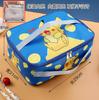 Bolsa de Almuerzo Grande de Dibujos Animados Bolsa Térmica Tela Oxford Papel de Aluminio Estudiante Escuela Exterior Portátil Almacenamiento Bolsa de Almuerzo