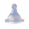 Bico Neonatal Universal de Diâmetro Largo Furo Redondo Furo Cruzado Crianças Super Macio Segunda Geração Silicone Bico Espiral Fosco