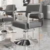 Sillón de barbero peluquería taburete para cortar el pelo salón de belleza área de permanente y tinte asiento elevable silla de salón de belleza