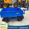 Veículo Elétrico Infantil de Montar do Fabricante Original, Caminhão Elétrico de Plataforma para Manuseio em Estufas e Pomares, Caminhão de Transporte Elétrico