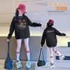 Moletom para Meninas Outono Manga Longa Bebê Menina Primavera e Outono 2025 Estilo Coreano Laço Gola Redonda Camiseta Básica Top Infantil