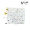 Bolsa de Maquillaje Acolchada de Algodón con Encaje de Oso Floral en Stock de Fábrica Estilo Ins Portátil para Niña Bolsa de Almacenamiento de Equipaje de Mano Transfronterizo