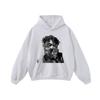 Camiseta Americana Street Style Estampada Pesada de Manga Curta para Homens, Transfronteiriça Retrô Lavada Vintage Moda Americana Algodão Puro Regata Decote Pequeno