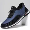 Zapatos de Conducir sin Cordones, Transpirables, Antideslizantes, Cómodos para Hombre, Zapatos Casuales de Cuero Impermeables para Hombre, Zapatos de Conducir Antideslizantes