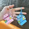 Llavero Creativo de Cámara Instantánea de Dibujos Animados Divertido Alivio del Estrés Juguete para Estudiantes Colgante Pequeño Máquina de Garra Regalo Pequeño Venta al por Mayor