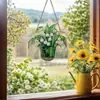 Nuevo Modelo de la Marca Independiente Lily of Valley Atrapasoles: Decoración de Arte para Colgar en Ventana de Acrílico Lirio del Valle
