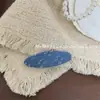 Pinza para el pelo geométrica estilo vintage, de color mezclilla, deshilachada y rota, pinza para patillas laterales, pinza para flequillo, pasador