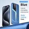 Funda de Teléfono Refrigeración por Aspas de Comercio Exterior Adecuada para Apple 16 Color Sólido 15PROMAX Sensación de Piel 13 Antigolpes 12 Gafas