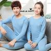 Conjunto de Ropa Interior Térmica para Niños, Pijama Caliente de Felpa para Niños, Ropa de Dormir Cepillada para Adolescentes, Conjunto de Capa Base de Invierno para Niñas