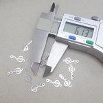 批发金属冲压片挂件吊坠 手链发饰DIY手工男女生小饰品配件不锈钢