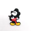 Mickey Minnie serie zapatos de agujeros zapatos flor hebilla de zapato croc zapatos de jardín hebilla decorativa diy accesorios de goma suave
