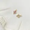 Chapado en Cobre Oro Real Fuerte Retención de Color Circonita Estilo Palacio Pedrería Colgante Pulsera Collar Pendientes Hechos a Mano Accesorios de Cuentas