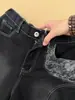 Pantalones cortos de mezclilla cropped estilo americano para hombre, shorts casuales de verano elegantes de alta gama, pantalones deportivos rectos de moda