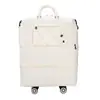 Bolsa de viaje transfronteriza de gran capacidad, conveniente para salir, ruedas universales desmontables, bolso de mano, maleta, se puede colocar en un carrito