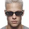 Novos Óculos de Sol Pequenos de Armação Retangular Femininos Estilo de Rua Tendência Europeu Americano Óculos de Personalidade Moda Versátil Óculos de Sol Retrô